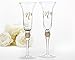 Kate Aspen Rhinestone Toasting Flutes (Set of 2)