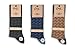 Bamboo Men's Casual Dress & Trouser Socks - 2 pack and 6 Pack -Socks in Gift Box