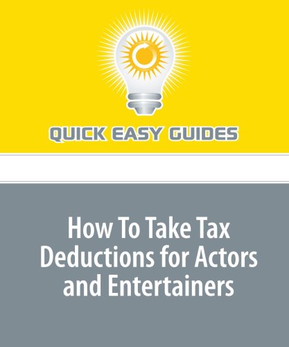 Tax deductions for actors