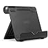 Anker Multi-Angle Aluminum Stand for Tablets, e-readers and Smartphones, Compatible with iPhone, iPad, Samsung Galaxy / Tab, Google Nexus, HTC, LG, Nokia Lumia, OnePlus and More- (Black)