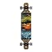 BACKFIRE Drop Through Longboard Complete Lightweight 39 8.625inch Professional longboards (Red)