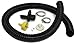 Algreen 81052 Rain Barrel Deluxe Diverter Kit Black