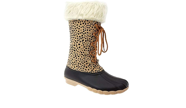 Fall-11 Mid Winter Boot Cheetah Print 