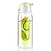 BLACK FRIDAY SALE :: Stylish & Sporty 28 Oz :: LEAK PROOF :: GREAT GIFT :: Fruit/Vegetable Infuser Water Bottle :: PERFECT SIZED INFUSER :: Comfortably Fits in Most Cupholders :: BPA FREE :: Environmentally Friendly :: Shatter & Scratch Resistant :: Lifetime Warranty