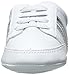 Luvable Friends Unisex Baby Crib Shoes, Silver Sneaker, 6-12 Months