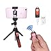BENRO Handheld Tripod 3 in 1 Self-portrait Monopod Phone Selfie Stick Bluetooth Remote Shutter for Gopro iPhone Sumsang (White)