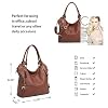 Plambag-Women-Tote-Bag-Handbags-Hobo-Shoulder-Bag-Faux-Leather-Purse