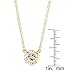 Kate Spade Lady Marmalade Gold Plated Mini Pendant Necklace