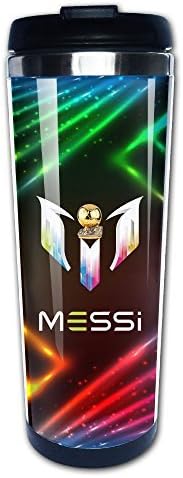 WEQOFGE FIFA Ballon D'Or Golden Ball Award Lionel Messi Tumbler Travel Mug