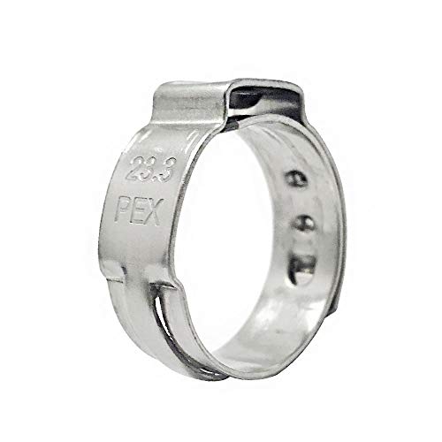 ISPINNER 40pcs 3/4-inch Stainless Steel PEX Cinch Clamp Rings for PEX Tubing Pipes (3/4-inch-40pcs) - //coolthings.us