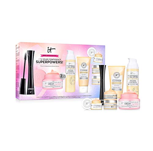 It Cosmetics It’s Your Confidence Superpowers 7 pc Life Changing Skincare & Mascara Set