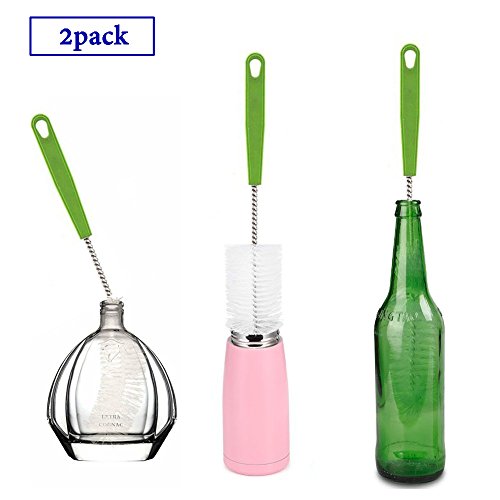 Long Bottle Cleaning Brush 17" Extra Long Brush for Washing Narrow Neck