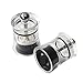 RC Pro Salt & Pepper Grinder Portable Manual Salt and Pepper Mill for Barbecue Super Mini Mill Style, Set of 2
