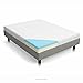 LUCID 6 Inch Memory Foam Mattress - Dual-Layered - CertiPUR-US Certified - Firm Feel - Queen Size