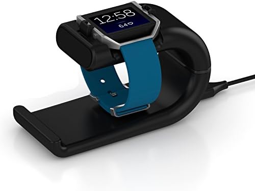 LIU JI Charger Clip Cradle Dock Micro USB Charging Station for Fitbit Blaze Smart Fitness Watch (Charger stand)