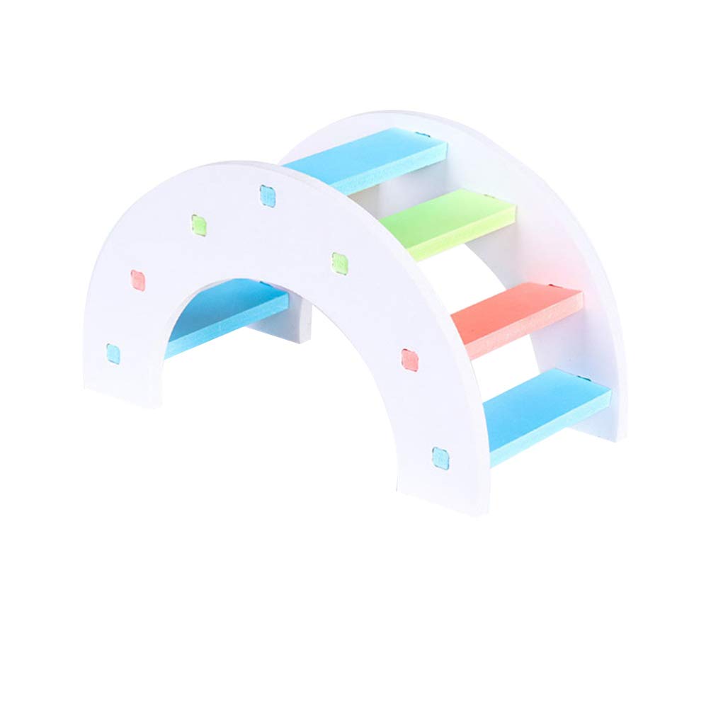 Balacoo Colorful Pet Hamster Bridge Toy Odontoprisis Props Playthings Decors