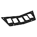 STVMotorsports Custom Black Aluminum Dash Panel for Polaris RZR XP 900 800 S570 with 5 Switch Slots (no switches Included)