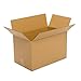 Pratt PRA0115 Recycled Corrugated Cardboard Single Wall Standard Box with C Flute, 20' Length x 16' Width x 14' Height, (Pack of 20)