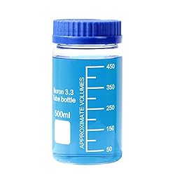 Moonetto 2 Pack 500 mL Wide Mouth Graduated Round