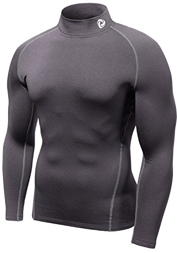TM-T32-DDG L Tesla New Men's Thermal Compression Under Base Layer Long Sleeve - T