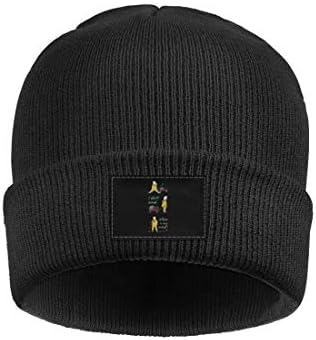 HOPAPALA PngBillie-Eilish-Bellyache- Wool Cuffed Plain Beanie Warm Winter Hats Watch Skull Cap for Men Women