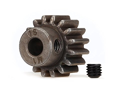 Traxxas 6489X 16-T Pinion Gear, 1.0 Metric Pitch, Fits 5Mm Shaft (Compatible with Steel Spur Gears) Vehicle