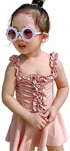 Amazon 水着 キッズ ワンピース 女の子 子供水着 スクール水着 スイムウエア 一体型 ラッシュガード ガールズ水着 かわいい 子供用 ベビー 水遊び 日焼け防止 水着 通販