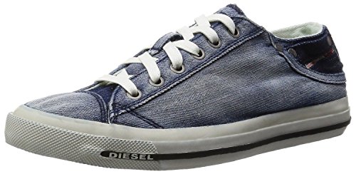 Denim Mens Canvas Trainers Shoes 