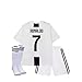 JonSnow Juventus Ronaldo # 7 Soccer Jersey 2018 2019 Home Jersey for Kids/Youth +Free Sock