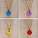 UPINS Sensory Chew Necklace for Kids,Silicone Teether Chewlery Necklace Chewing Tool, Chewy Oral Chewing Toys ,for Biting and Teething, Pack of 4