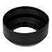 Fotodiox 3-Section Rubber Lens Hood, Sun Shade, 49mm