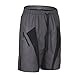 HAMSWAN Men's Loose-Fit Padded Breathable Bike Shorts for Cycling M
