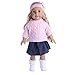 Wensltd Accessory Sweater Toys Doll Clothes Wardrobe for 18 Inch American Girl Doll (Pink)