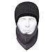 Plizza Winter Ski Thick Knit Wool Warm Hat Face Mask Cover Scarf Slouchy Cable Beanie Skull Windproof Cap For Cycling Camping Running Climbing Skiing Walking Unisex