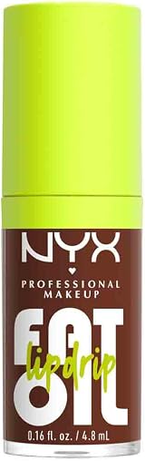NYX Fat Oil Lip Drip Lip Oil Gloss Livin' The Cream 12HR Hydration view 2
