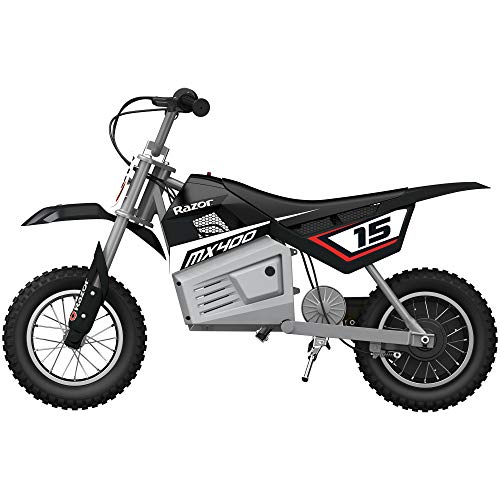 Razor MX400 Dirt Rocket Kids Ride On 24V Electric Toy Motocross Motorcycle Dirt Bike, Speeds up 