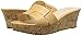 Nine West Women's Cookies Leather Wedge Sandal