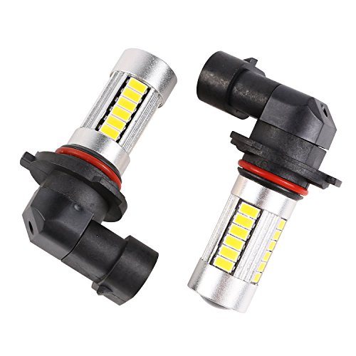 Enegitech 2 Pack Warm White 9005 HB3 High Power Daytime Running Lamp Fog Driving LED Light Bulbs