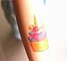 Klmars Unicorn Temporary Tattoos for Kids Birthday Party（16 Sheets-Watercolors with Sparkle Gold Glitter,Perfect for Girls Unicorn Party Favors Supplies