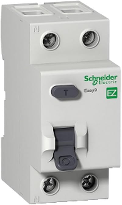 Schneider Electric RCCB 2 Pole 63A 30mA Type AC Circuit Breaker 230V EZ9R33263
