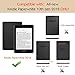 MoKo Case Fits Kindle Paperwhite (10th Generation, 2018 Releases), Premium Vertical Flip Cover with Auto Wake/Sleep Compatible for Amazon Kindle Paperwhite 2018 E-Reader - Rose Gold