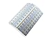 12 of VHB Double-Sided Foam Squares Adhesive (Mounting Squares) 1 x 1 inch x 1/2 inch Thick! - Permanent Aggressive Adhesive dots. (1/2 in. Thick)