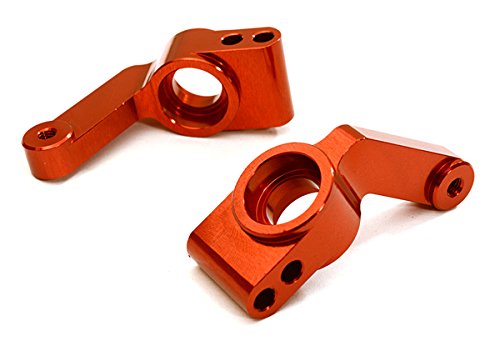 Integy RC Model Hop-ups C27633RED Billet Machined Alloy Rear Hub Carriers for Traxxas 1/10 Bigfoot 2WD Truck