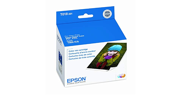 Epson Stylus Color 777 I - Original Epson C13T01840110 / T018 - Color Ink  Cartridge - 300 pages : Amazon.es: Informática