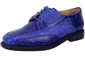 LIBERTYZENO Boys Animal Print Genuine Leather Kids Oxford Dress Shoes (Toddler/Little Kid/Big Kid)