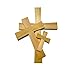 Wooden Wall/Door Crosses for Painting and Decorating (Unfinished) (Medium, Single (1))