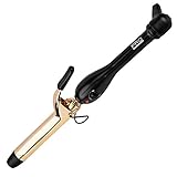 Pro Beauty Tools 24-Hour Curls Professional Gold Curling Iron, 1"