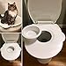Kitty's Loo™ - Superior Cat Toilet Training Kit - The Original Cat Training Seat - Patented - USA Made - Portable and Durable