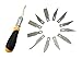 YXGOOD 14 Piece Craft Knives for DIY Art Work Cutting Caving Knife Sculpture, etc