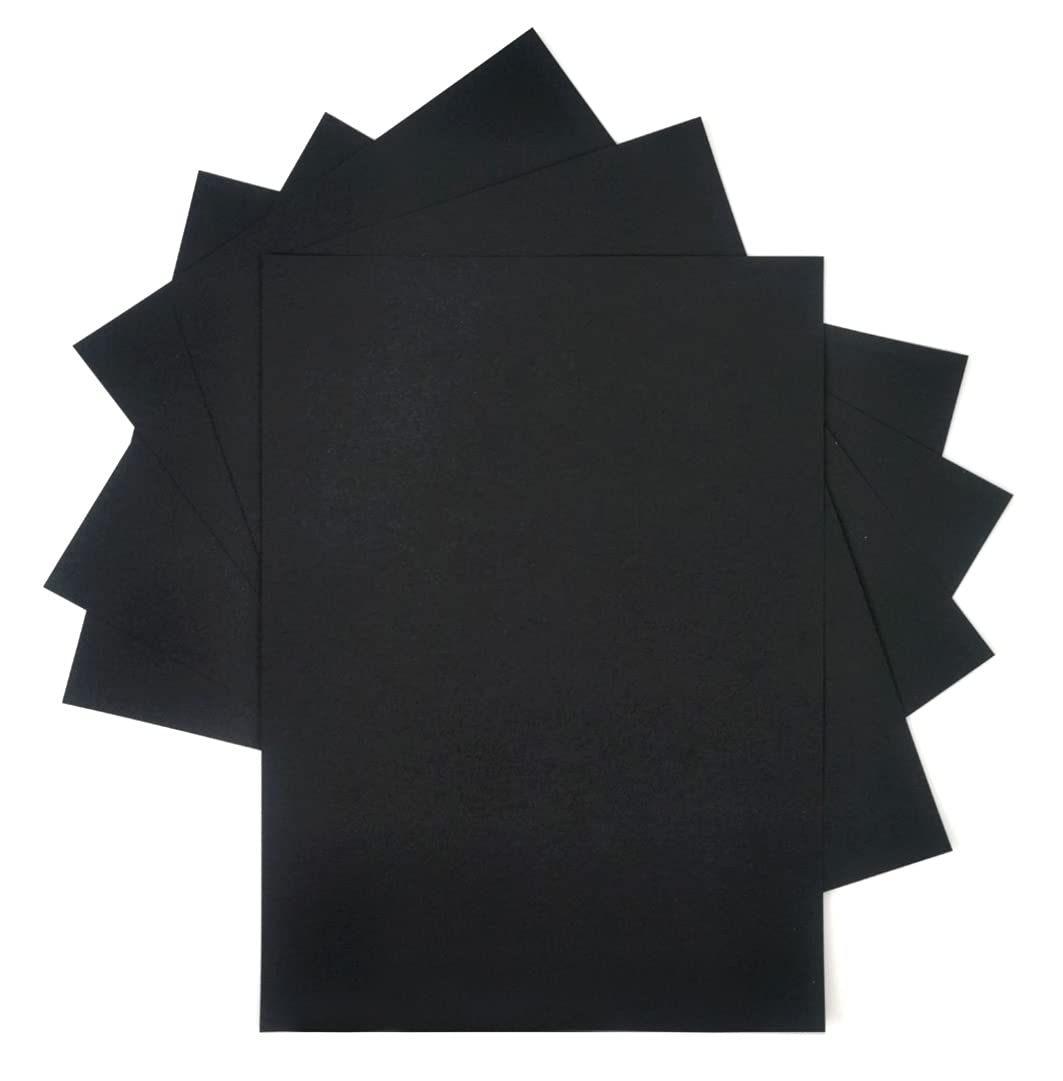 NOTI A4 220gsm Card - Solid Black (100 Sheets) 100% Recycled, 100% Made in UK*